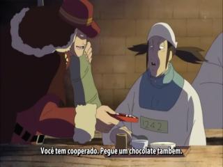 One Piece - Episodio 455 - O paradeiro dos companheiros. Revolucionários e a armadilha da floresta devoradora.