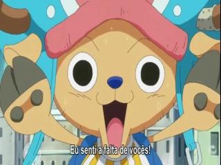 One Piece - Episodio 519 - Marinha entra em ação! O alvo é o bando do Chapéu de Palha!