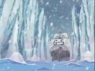 One Piece - Episodio 584 - Uma batalha de espadas! Brook vs Misterioso torso Samurai!