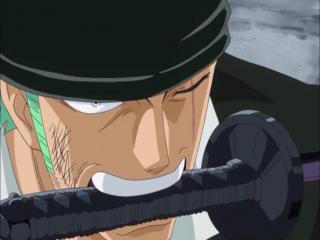 One Piece - Episodio 719 - Batalha Decisiva no Meio do Ar! A Nova Técnica Especial Secreta de Zoro!