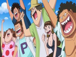 One Piece - Episodio 882 - A Guerra dos Melhores. Herdando a Determinação do Rei dos Piratas