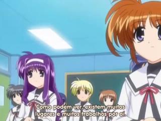 Mahou Shoujo Lyrical Nanoha - Episodio 1 - É isso o que você chama de encontro misterioso?