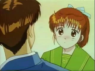 Marmalade Boy - Episodio 5 - Lenda de Namorados - Com todo o meu coração, no medalhão.