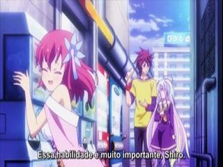 No Game No Life - Episodio 11 - Matando Gigante. Método Indutivo.