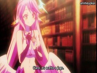 No Game No Life - Episodio 6 - Movimento inesperado - Movimento um