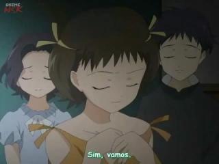 Okusama wa Mahou Shoujo - Episodio 7 - Veja, o beijo bem na minha frente