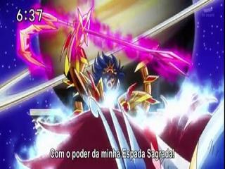 Os Cavaleiros do Zodiaco Ômega - Episodio 95 - Supere um Deus! O cosmo de Seiya!