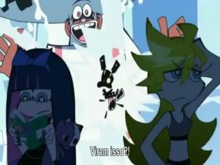 Panty & Stocking with Garterbelt - Episodio 10 - Breve interna / Chuck para o futuro / Ajuda! Nós somos anjos