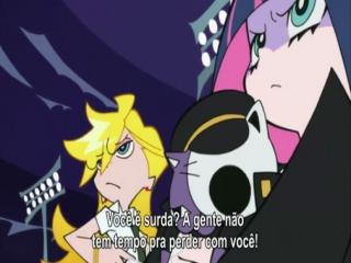 Panty & Stocking with Garterbelt - Episodio 2 - O tumulto da colméia /Sexo e a cidade de Datena