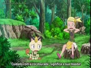 Pokémon XY - Episodio 71 - A Pior Sorte? Eureka VS Meowth!!