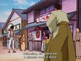 Samurai X Legendado - Episodio 4 - O Lutador Sanosuke