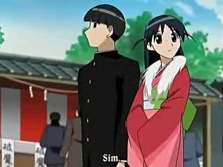 School Rumble Ni Gakki - Episodio 22 - Primeiro sonho. Dança do leão. Ano novo.