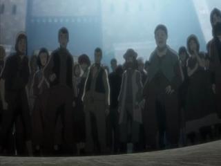 Shingeki no Kyojin - Episodio 6 - O Mundo que Ela Viu: Batalha do Distrito de Trost, Parte 2