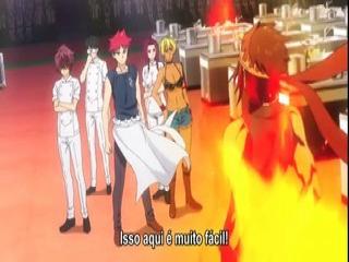 Shokugeki no Souma - Episodio 23 - Cardápio - A Disputa Entre Os Que Florescem