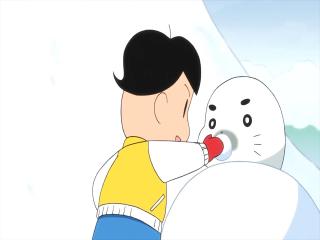 Shounen Ashibe: Go! Go! Goma-chan - Episodio 25 - Goma-chan e a Neve