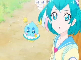 Star Twinkle Precure - Episodio 2 - Uma Amiga do Espaço, Cure Milky Aparece!