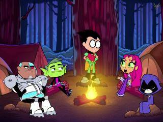 Teen Titans Go! - Episódio 99  - Histórias de Acampamento