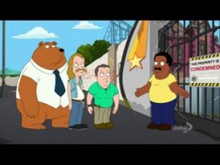 The Cleveland Show - Episodio 77 - Pins, Spins and Fins... (Shark Story Cut for Time)