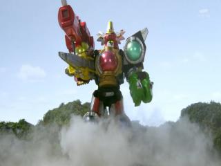 Uchuu Sentai Kyuranger - Episodio 36 - A Lenda Adormecida do Planeta Natal de Lucky