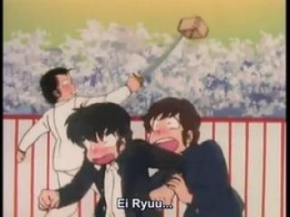 Urusei Yatsura - Episodio 142 - Pânico de neve? Família Mendo Chreey Blossom Display banquete