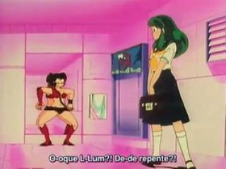 Urusei Yatsura - Episodio 160 - Ryunosuke vs Benten! O duelo inútil da paixão