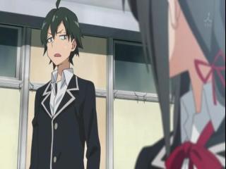 Yahari Ore no Seishun Love Come wa Machigatteiru - Episodio 3 - Às vezes os deuses da ROM-Coms fazem coisas agradáveis.