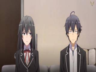 Yahari Ore no Seishun Love Comedy wa Machigatteiru. Kan - Episódio 11 - Apenas um Toque Quente Poderá Transmitir Este Sentimento