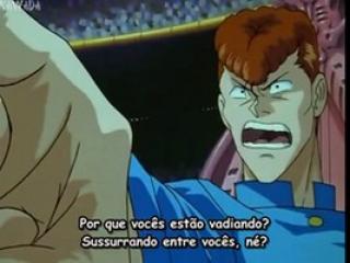 Yu Yu Hakusho Legendado - Episodio 45 - As Batalhas Consecutivas de Hiei. Atire seu Kokuryu-Ha!