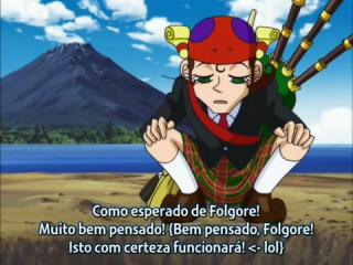 Zatch Bell! - Episodio 100 - Arda em, Folgore! Gaita de foles de Amor e Tristeza