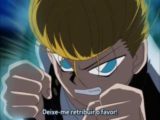 Zatch Bell! - Episodio 102 - A Perturbação de Noite enluarada. Punho de Amizade. O golpe de Earth de certa matança!