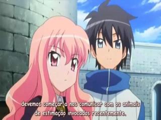 Zero no Tsukaima - Episodio 2 - Um animal de estimação plebeu