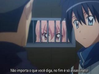 Zero no Tsukaima Futatsuki no Kishi - Episodio 8 - Crise na acadêmia de magia